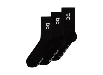 On Logo High 3P Black