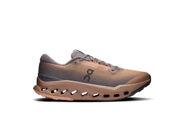 On Cloudsurfer-Trail 2 Waterproof Portobello/Pebble
