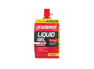 Enervit Liquid Gel Competition s kofeinem - citrus