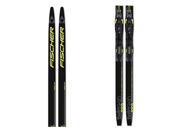 Fischer TWIN SKIN RACE JR + TOUR STEP IN JR 2022/23
