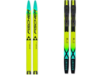 Fischer SPRINT CROWN + TOUR STEP IN JR IFP 2025/26