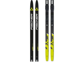 Fischer TWIN SKIN SPORT EF YELLOW + CONTROL STEP 2025/26