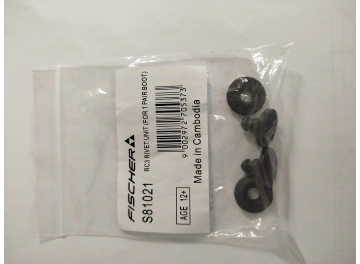 Nýty na pár kotníkových manžet Fischer RC3 SKATE/COMBI