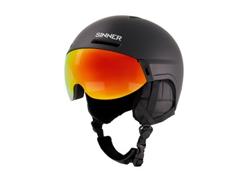 Sinner MONTBLANC VISOR M BLK RED R. CAT2