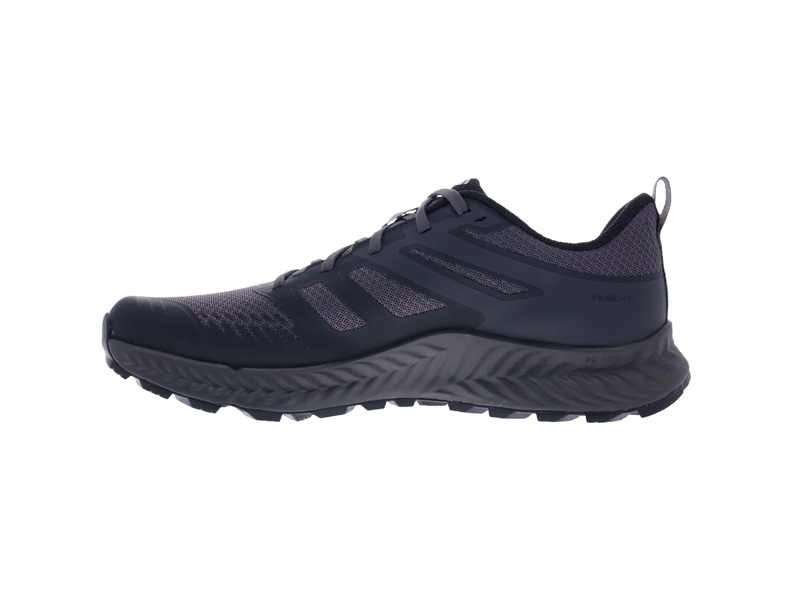 Inov-8 TRAILFLY Black/Peat Grey (wide)
