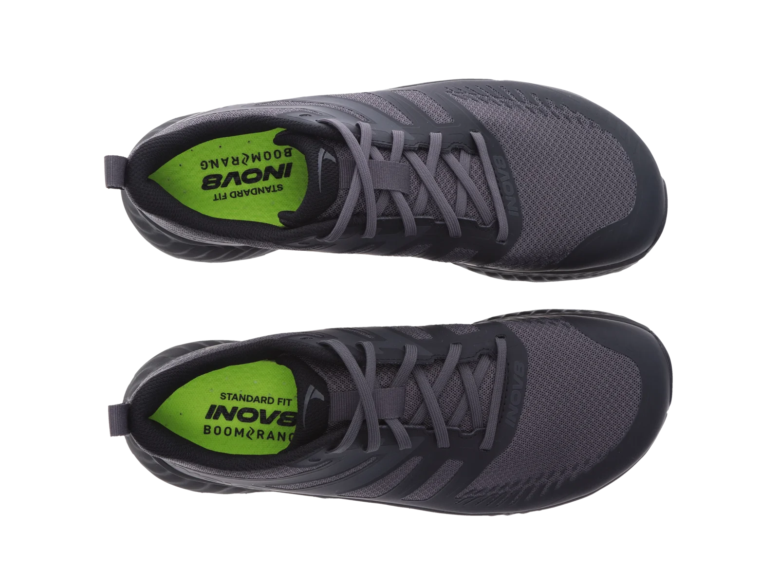 Inov-8 TRAILFLY Black/Peat Grey (wide)