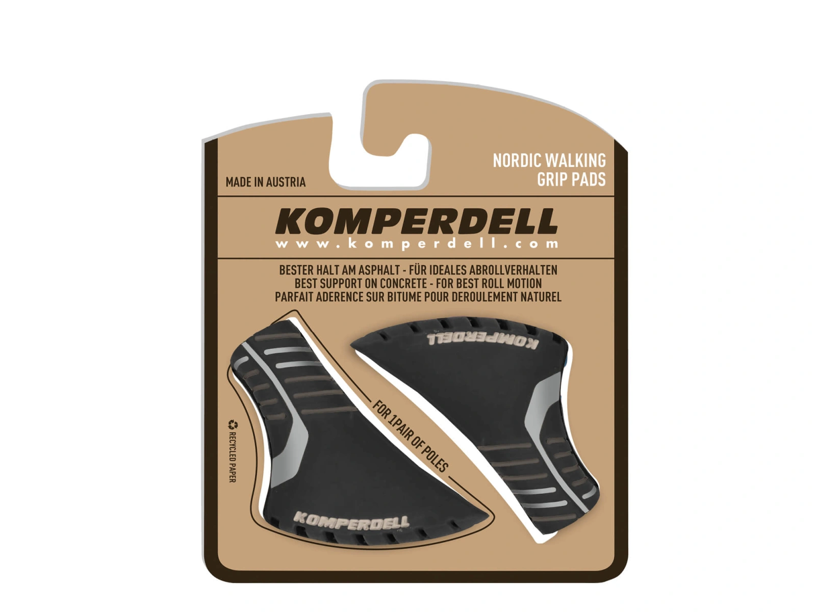 Botičky Komperdell Nordic Walking black