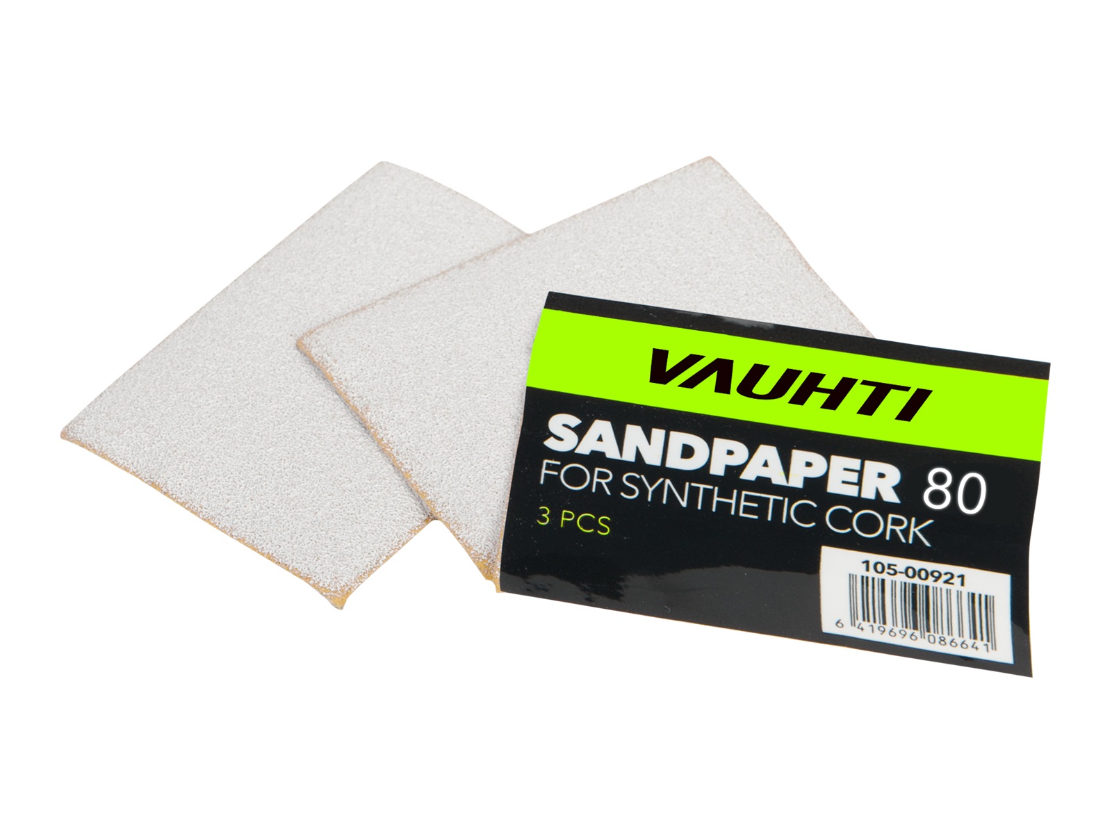Vauhti Sandpaper pro systetický korek 80 (3 ks)
