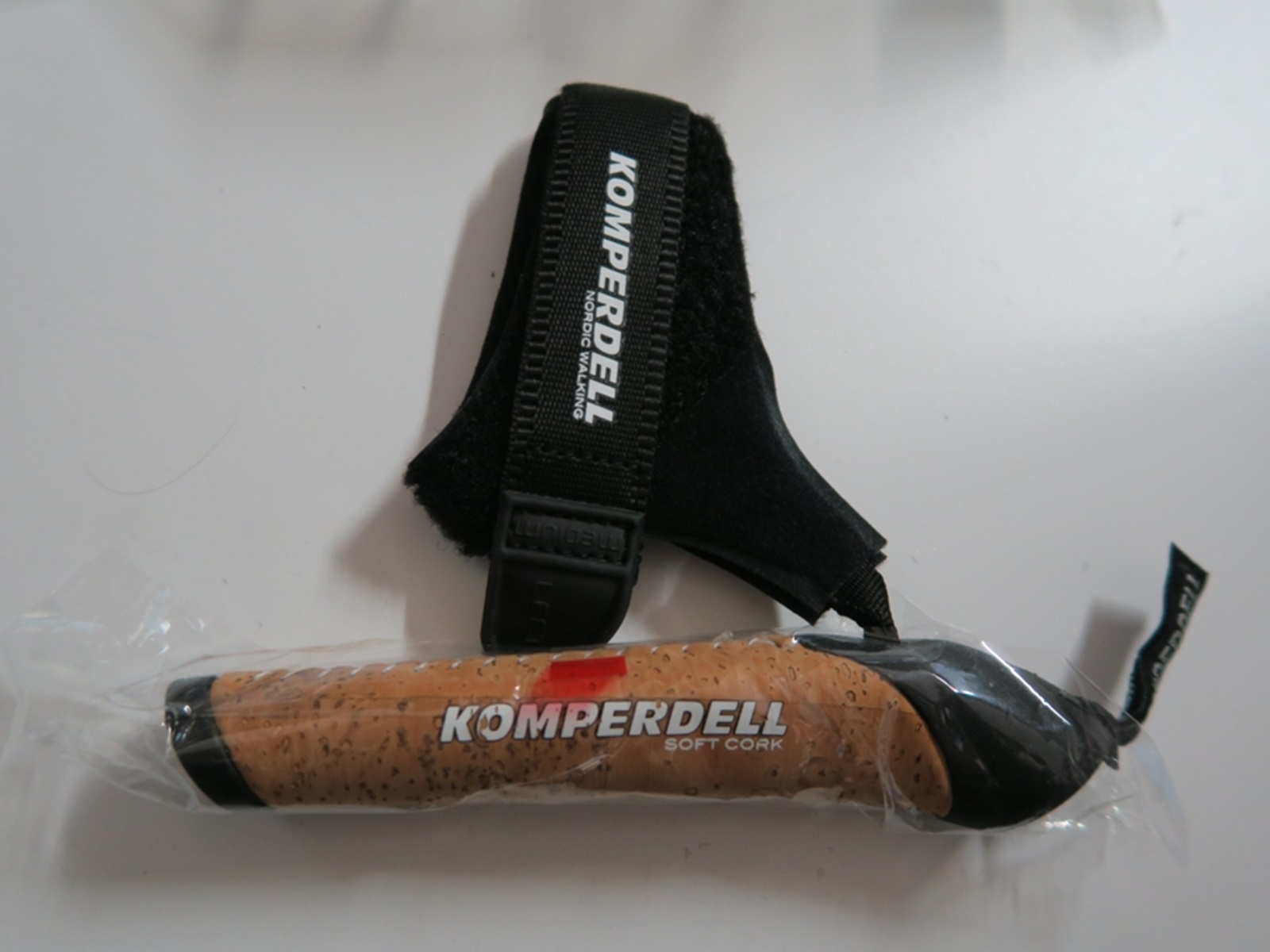 Komperdell madlo k Nordic Walking holím SOFT CORK CLICK-IN (pár)