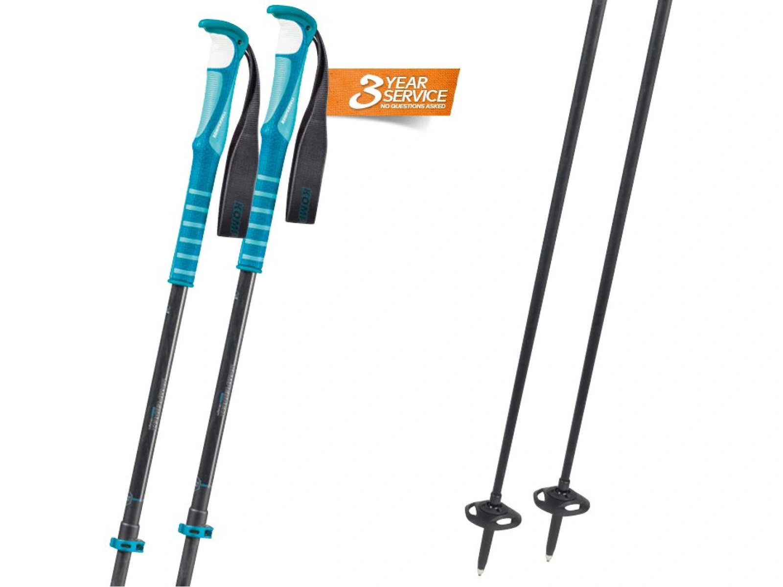 Komperdell CARBON C.7 Ascent - blue 2025/26