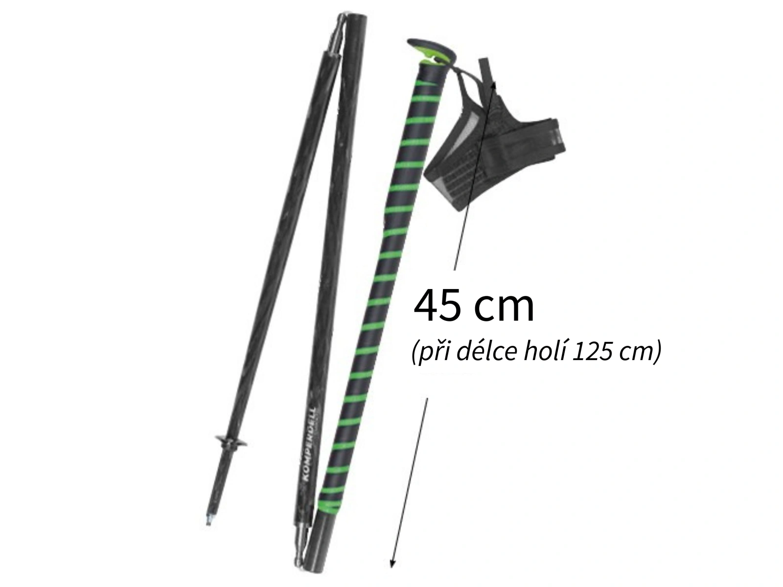 Komperdell FXP COMPOSITE TRAIL - GREEN 2025/26