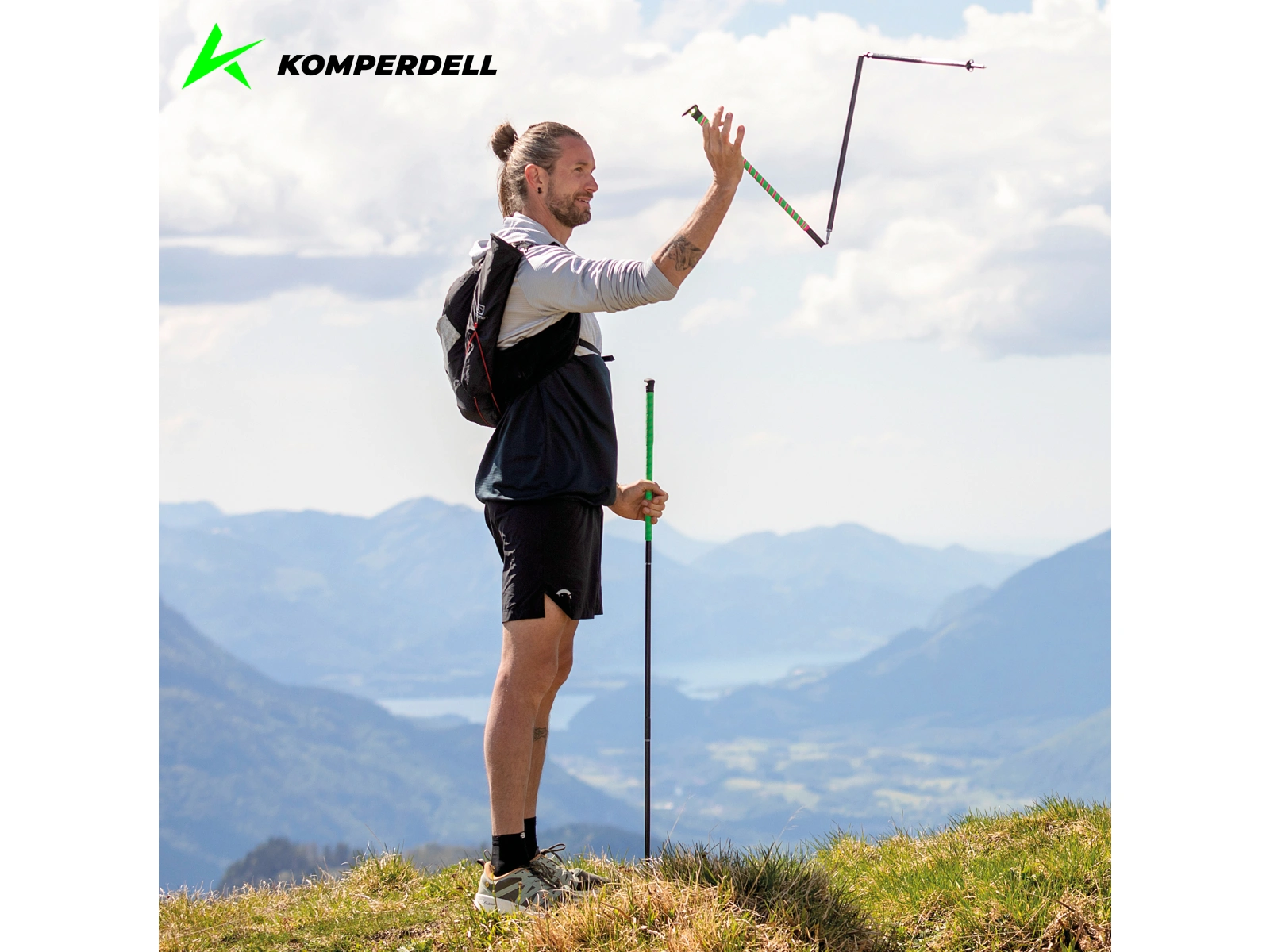 Komperdell FXP COMPOSITE TRAIL - GREEN 2025/26