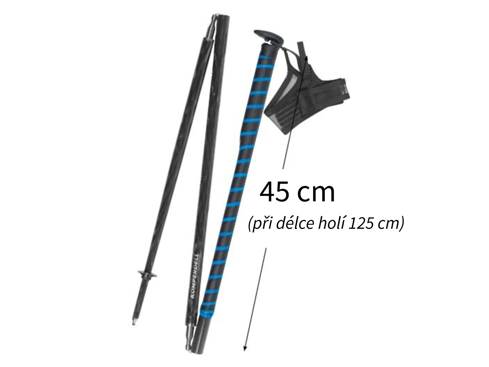 Komperdell FXP COMPOSITE TRAIL - BLUE 2025/26