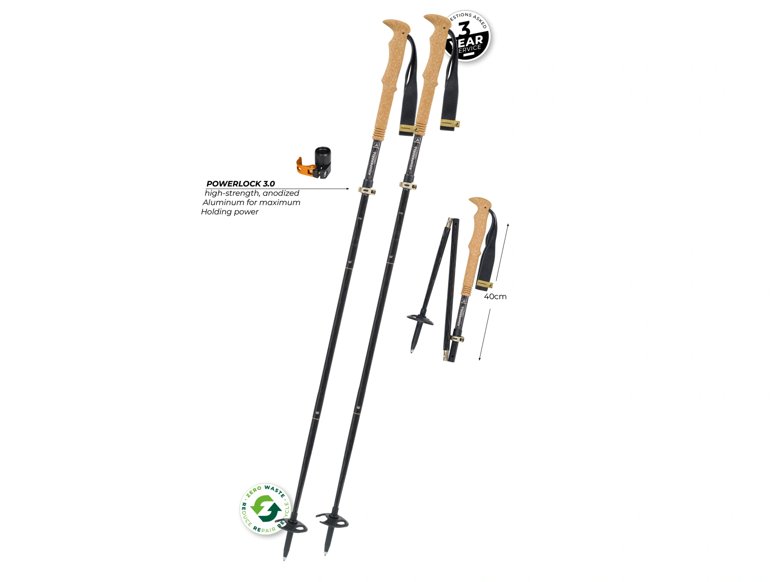 Komperdell FXLITE CARBON VARIO  SUMMIT Compact