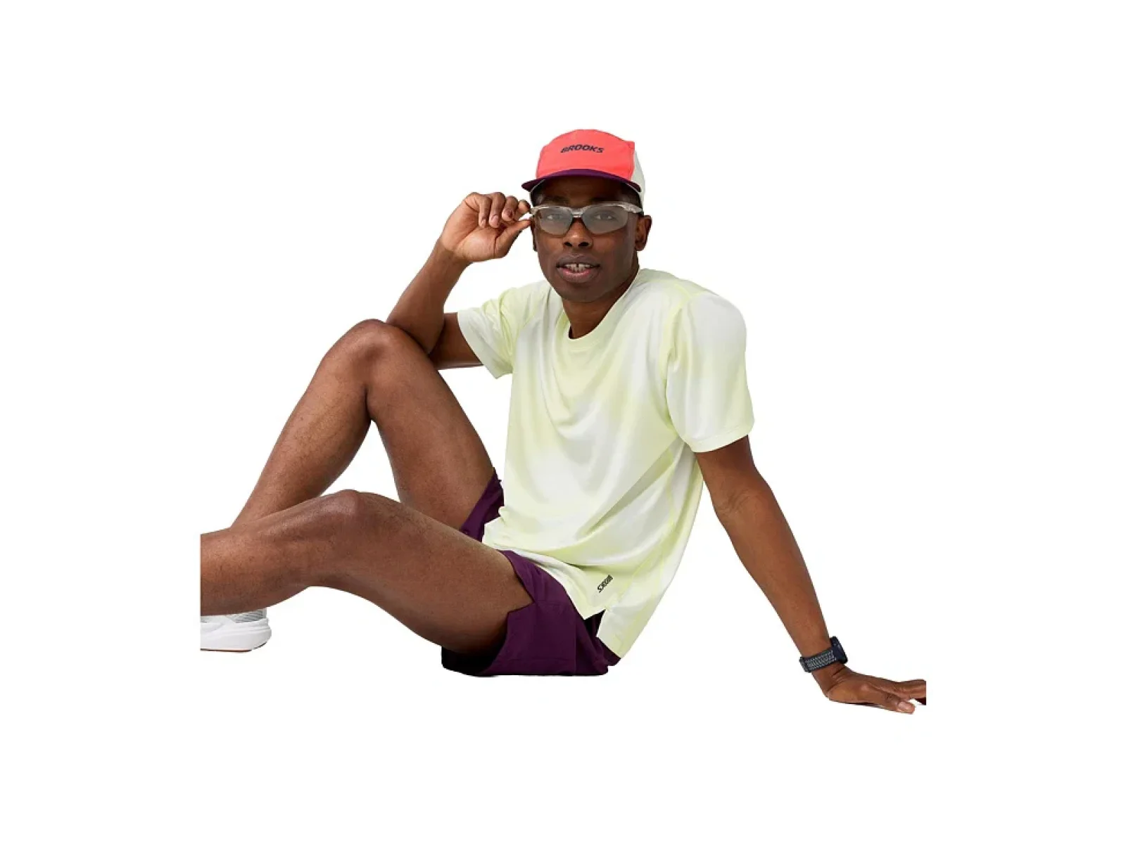 Brooks DASH SHORT SLEEVE PRINTED