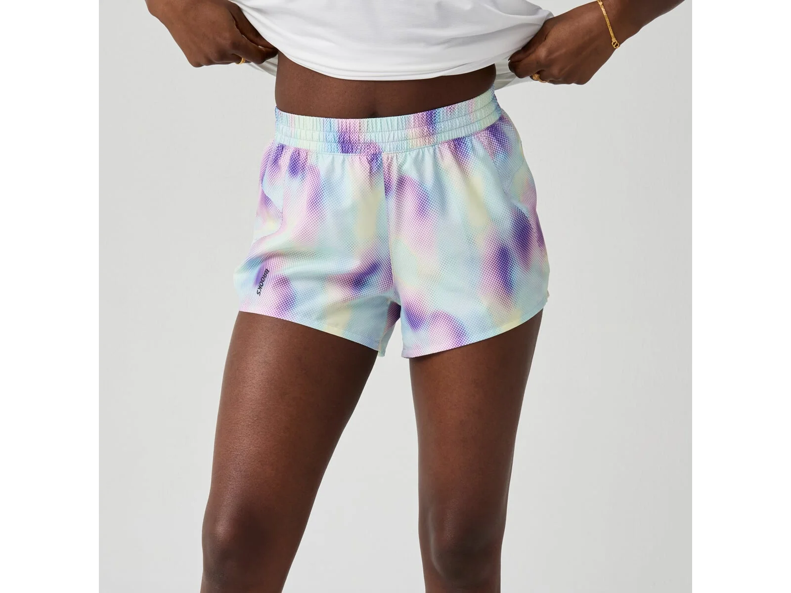 Brooks DASH SHORT PRINTED Women