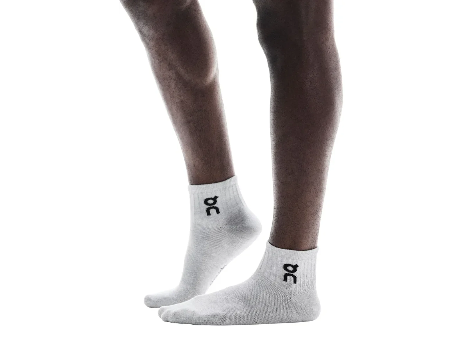 On Logo Mid 3-Pack Heather Gray