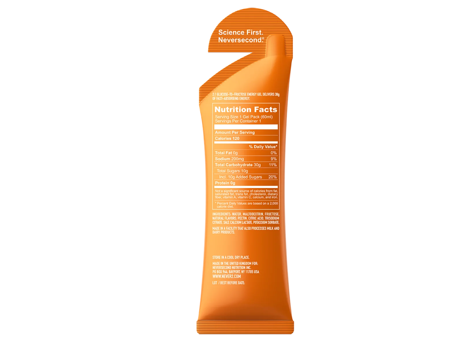 Never2 C30 Orange 60ml