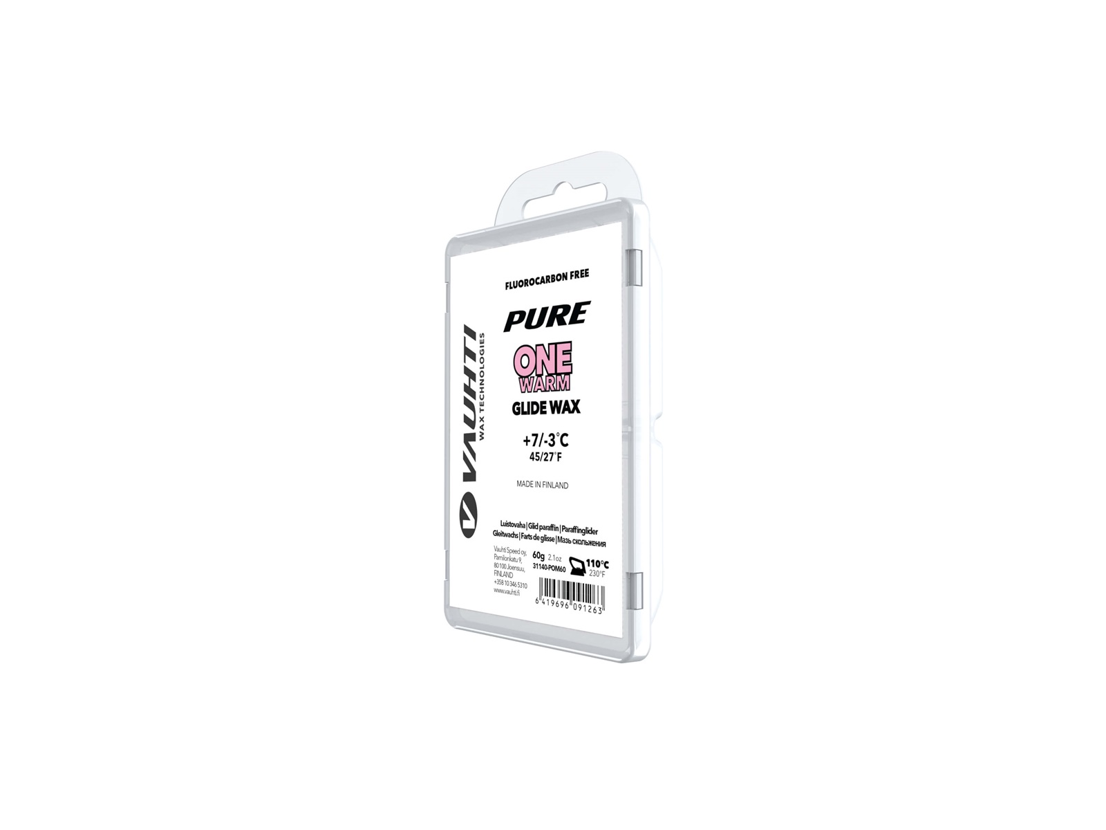 Vauhti PURE ONE WARM 60 g (+7/-3)