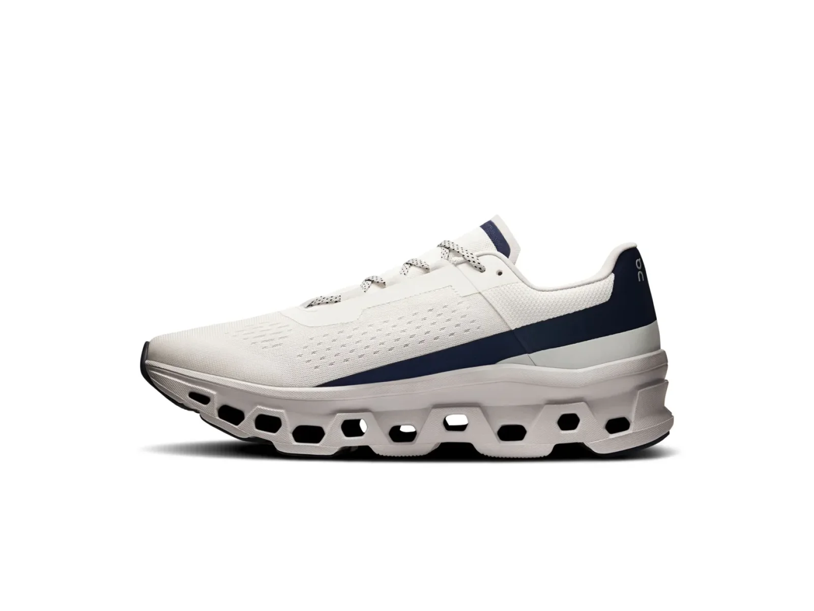 On Cloudmonster Ivory/Midnight
