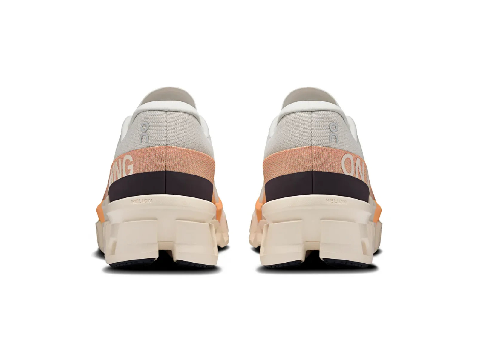 On Cloudmonster 2 Glacier/Tangerine