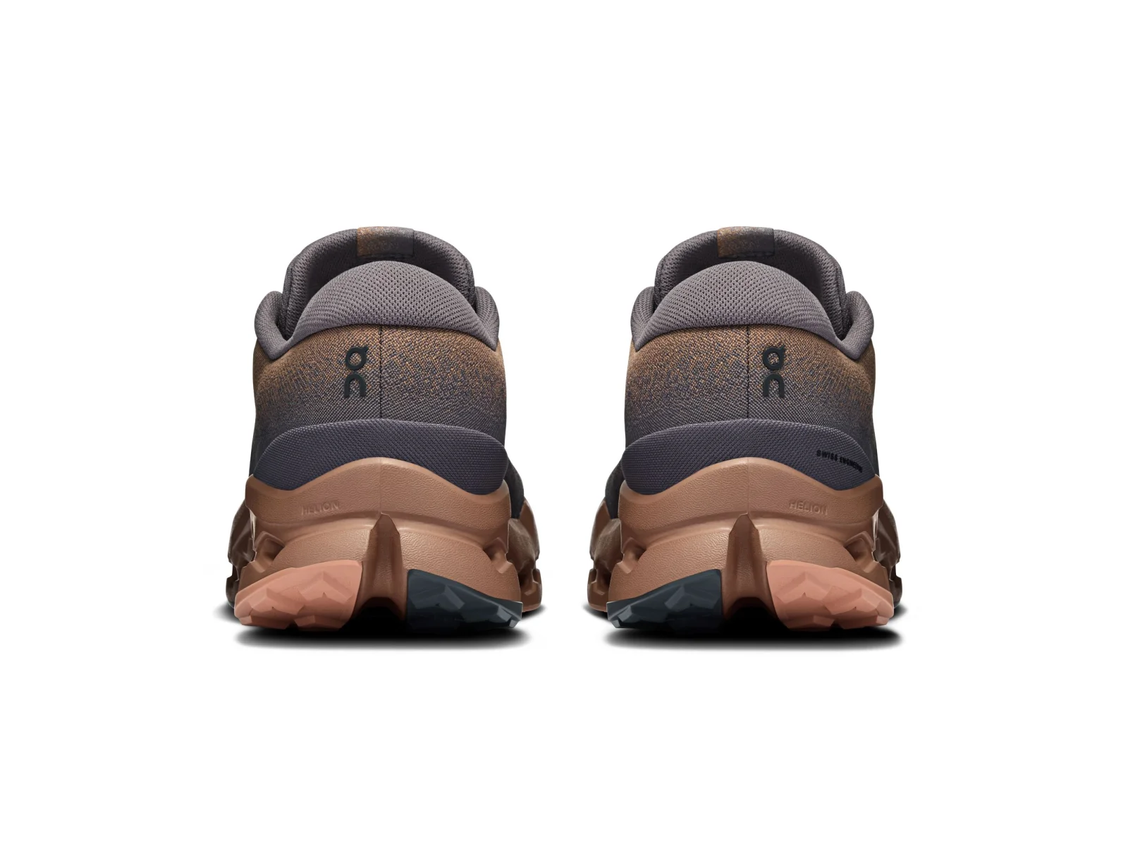 On Cloudsurfer-Trail 2 Waterproof Portobello/Pebble