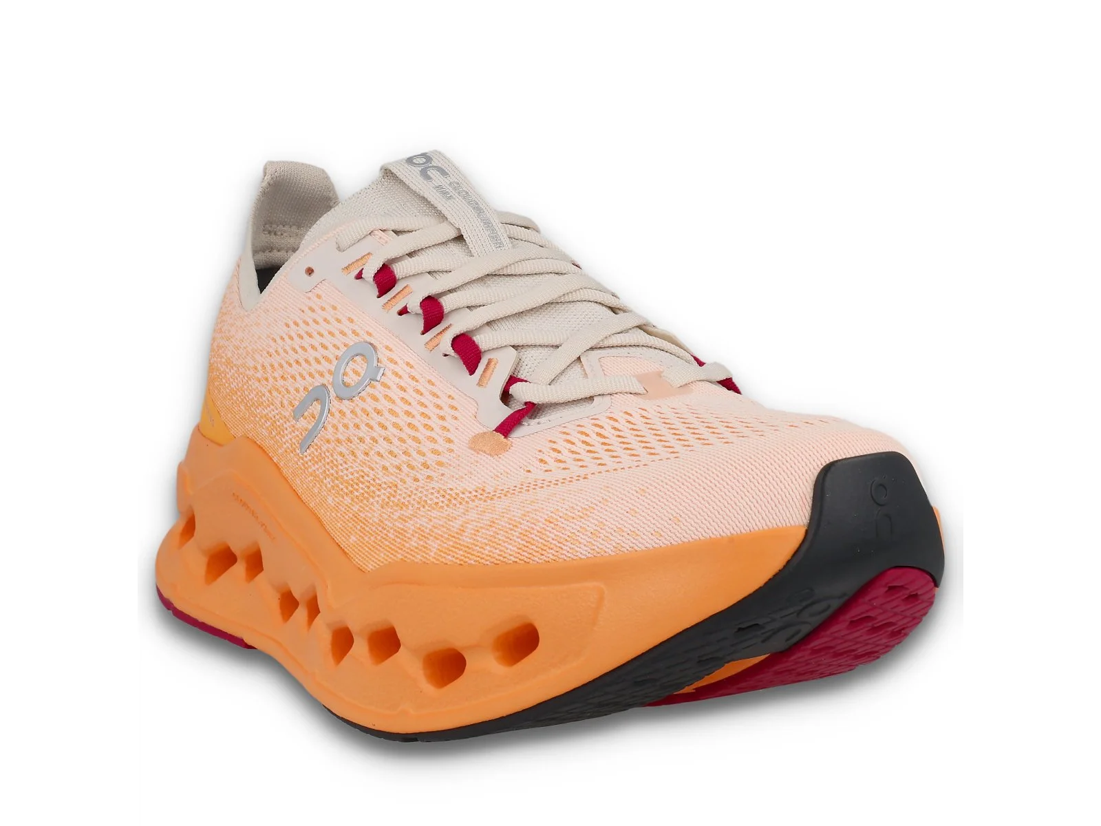 On Cloudsurfer Max Pearl/Tangerine