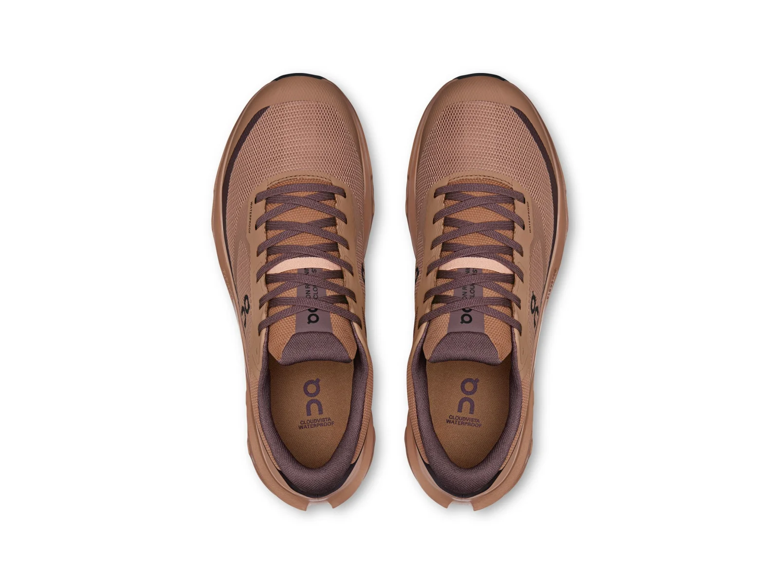 On Cloudvista 3 Waterproof Portobello/Mulberry