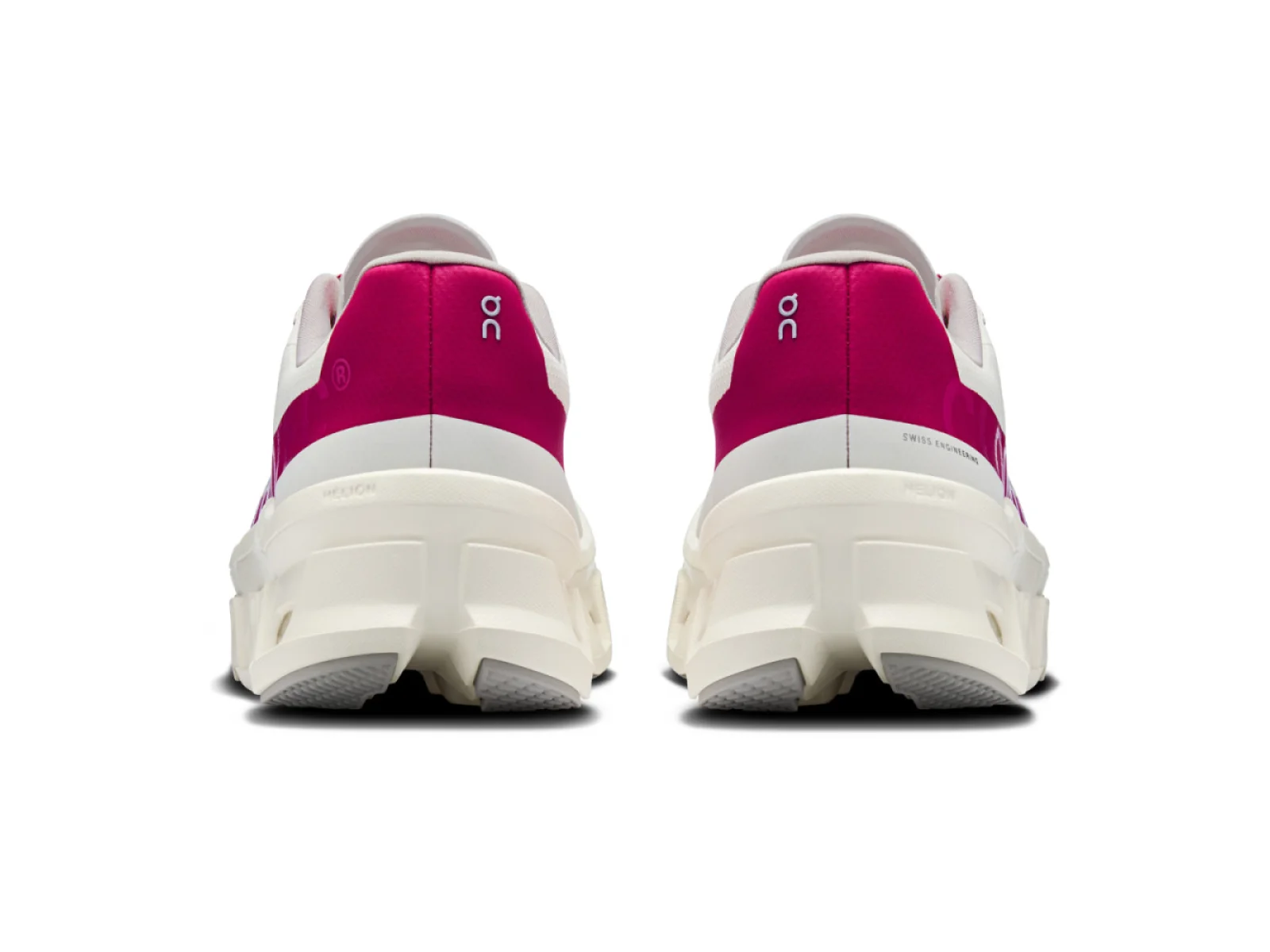 On Cloudmonster Ivory/Grenadine
