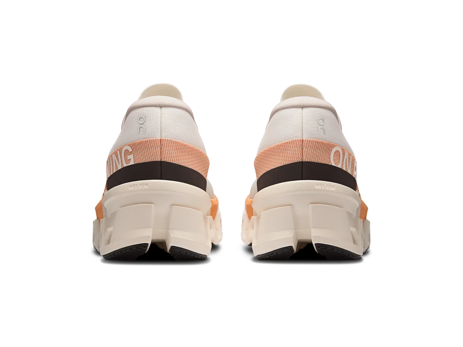 On Cloudmonster 2 Ivory/Tangerine