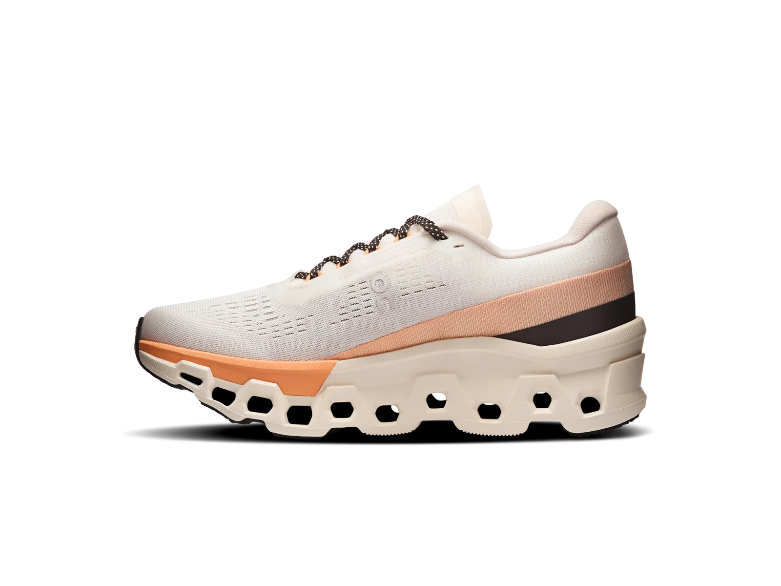 On Cloudmonster 2 Ivory/Tangerine