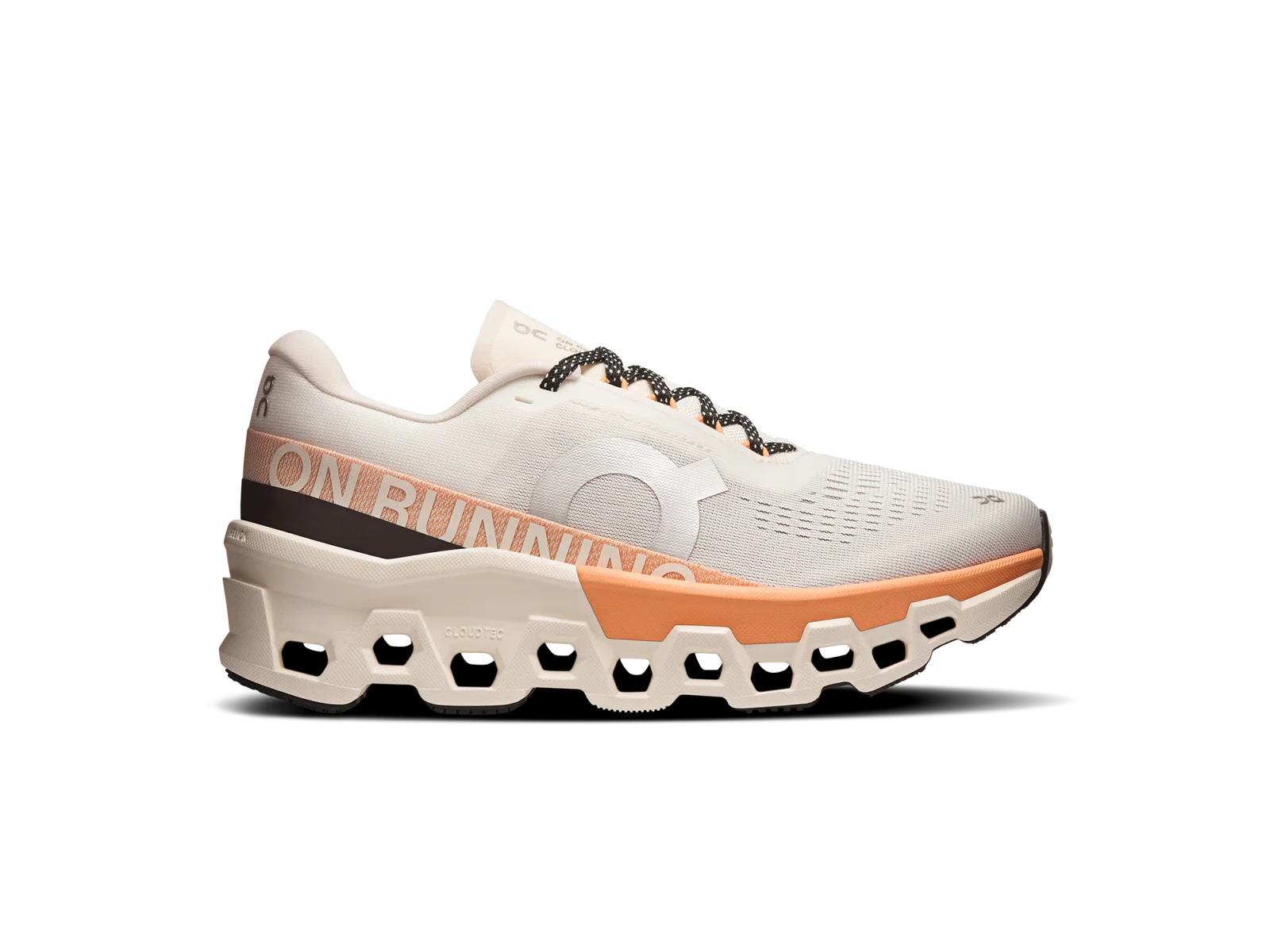 On Cloudmonster 2 Ivory/Tangerine