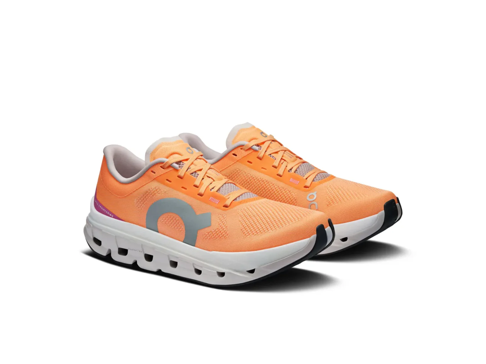 On Cloudflow 5 Tangerine/Silver