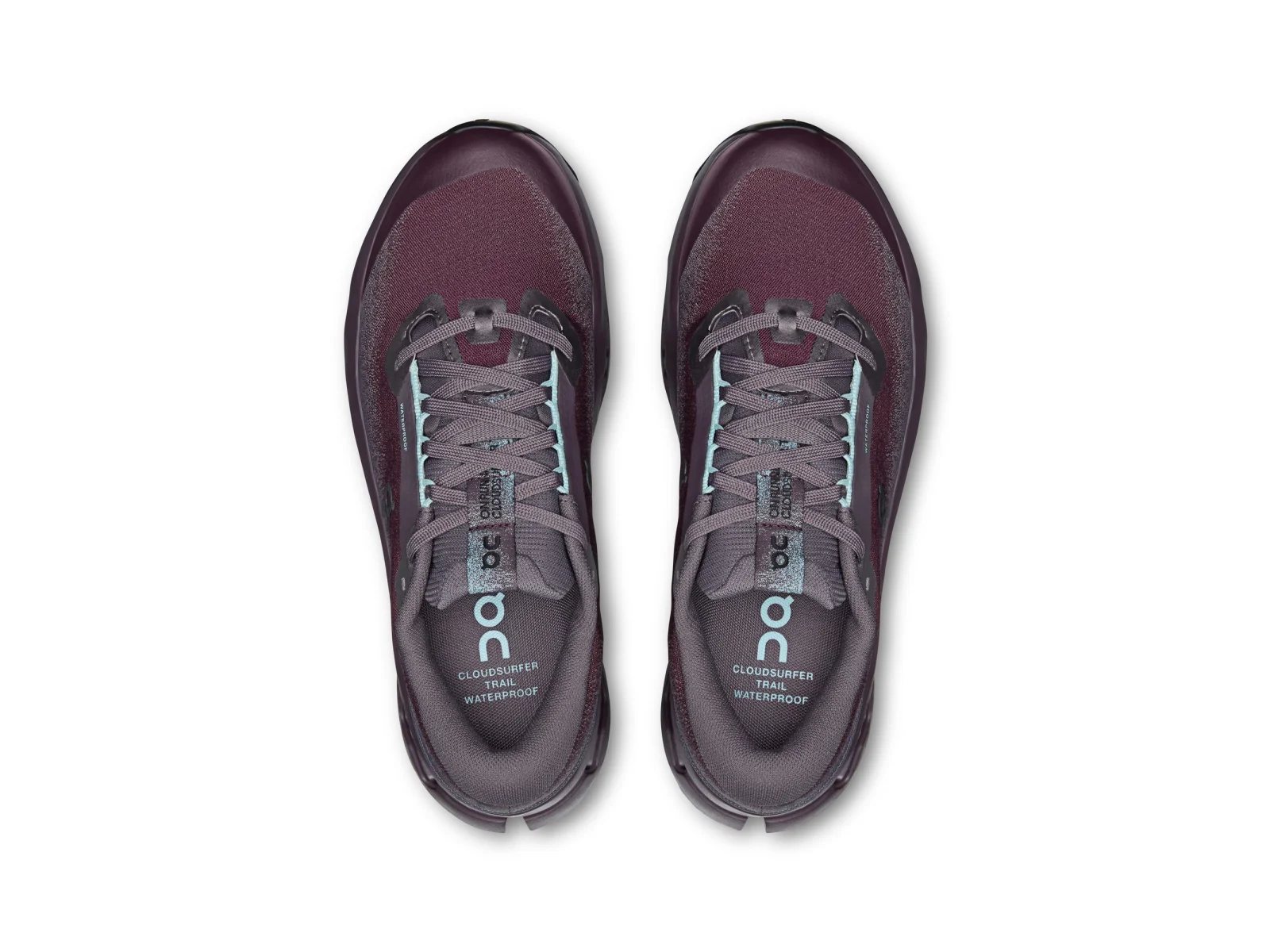 On Cloudsurfer-Trail 2 Waterproof Urchin/Pebble