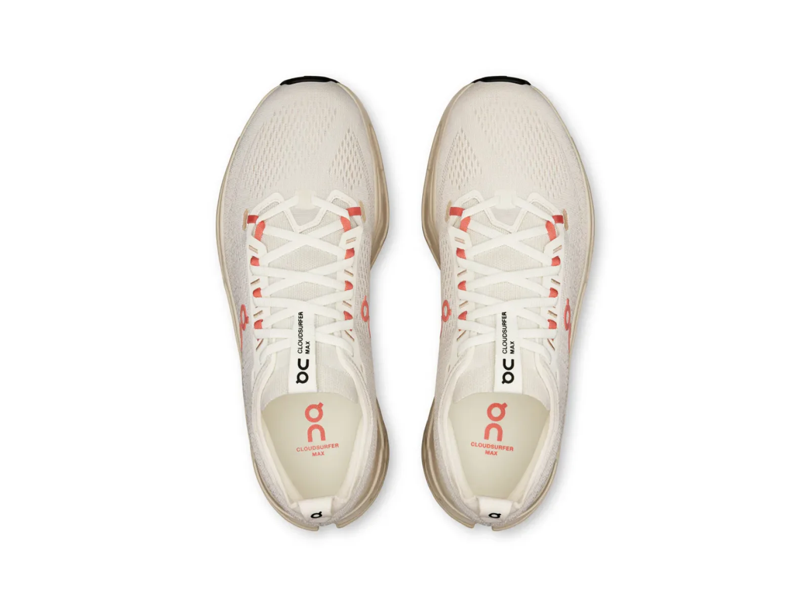 On Cloudsurfer Max Ivory/Salmon