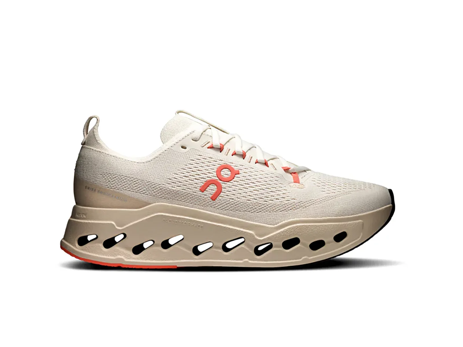 On Cloudsurfer Max Ivory/Salmon