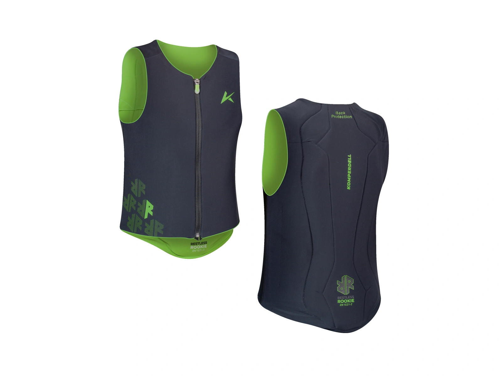 Komperdell Ballistic FlexFit PRO Junior black-neon green 25/26