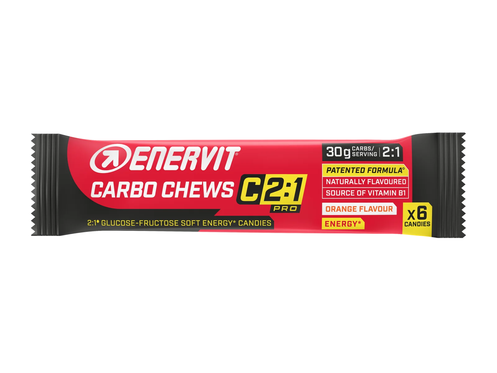 Enervit Carbo Chews C2:1 – pomeranč (34 g)