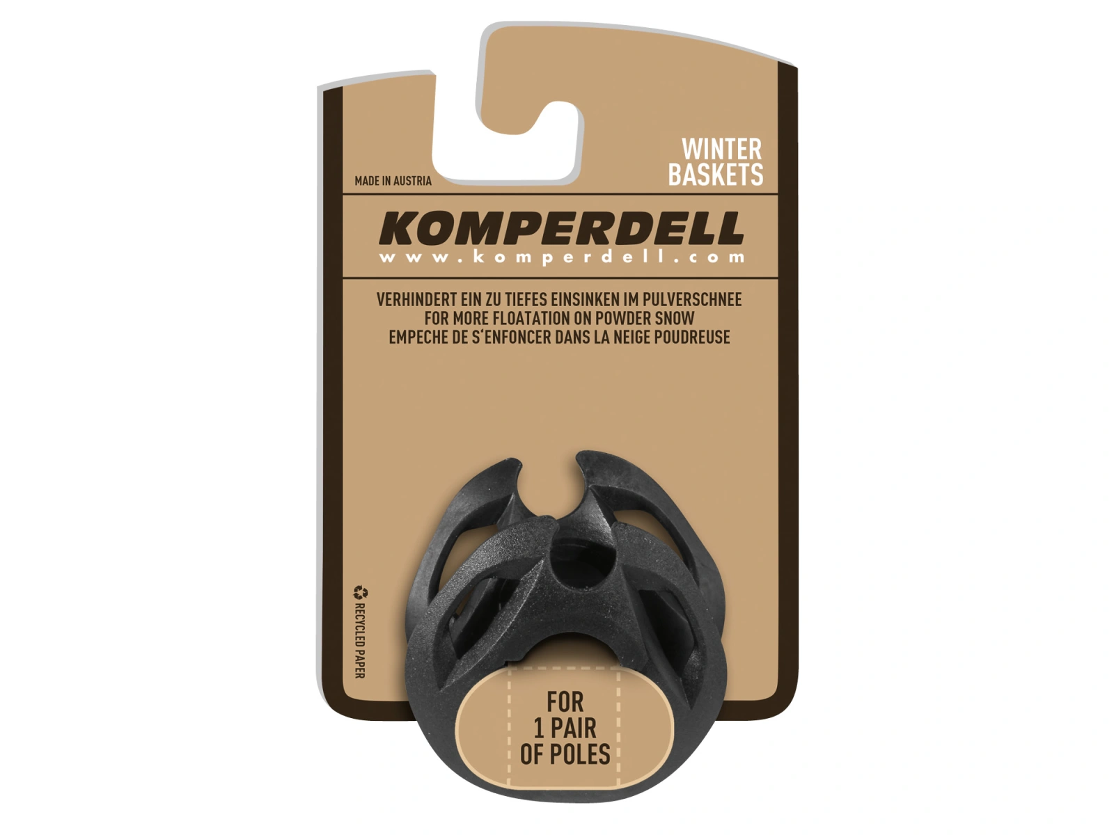 Talířky Komperdell Regular UL Vario