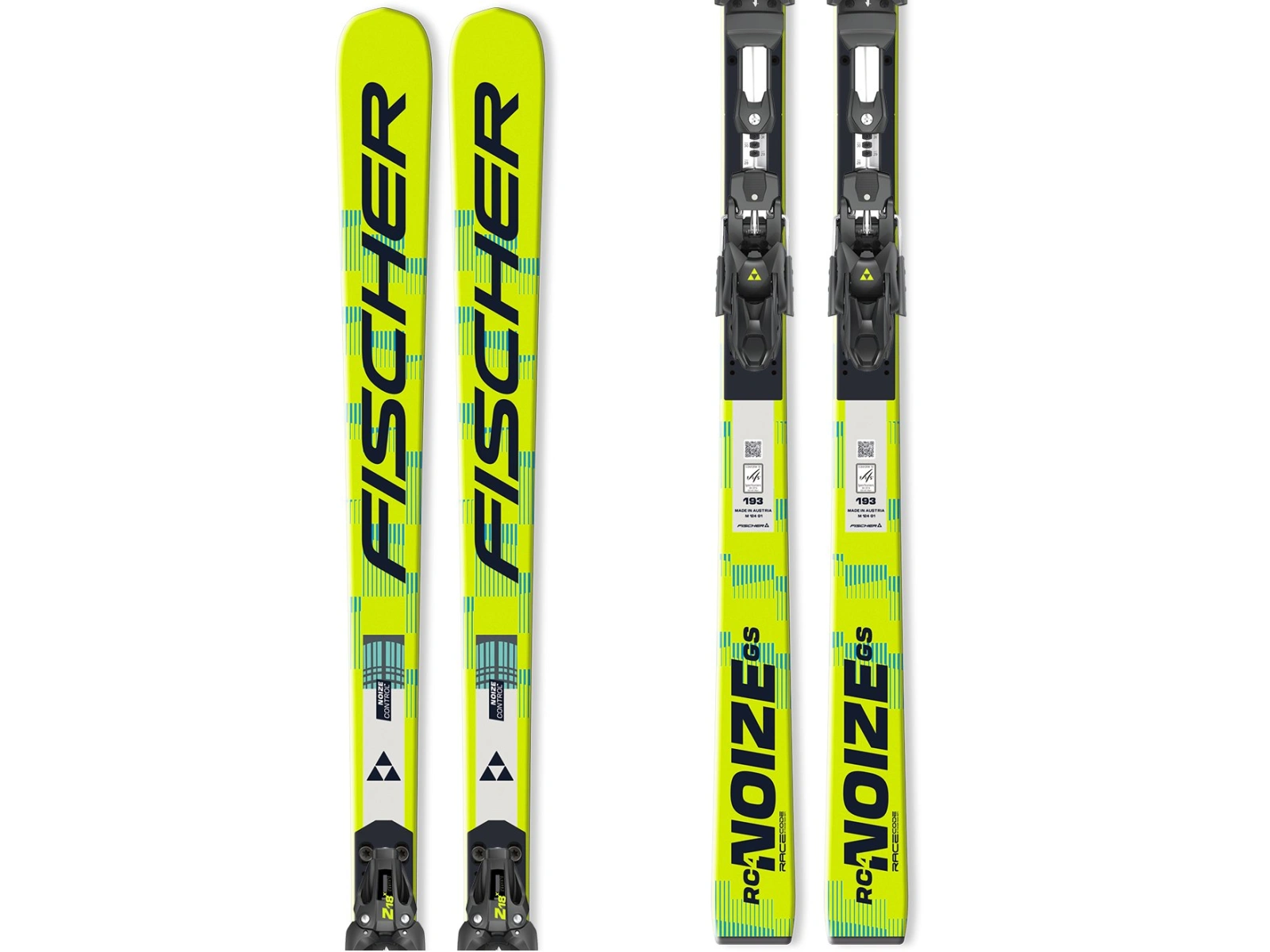 Fischer RC4 WORLDCUP NOIZE GS WOMEN M PLATE 25/26