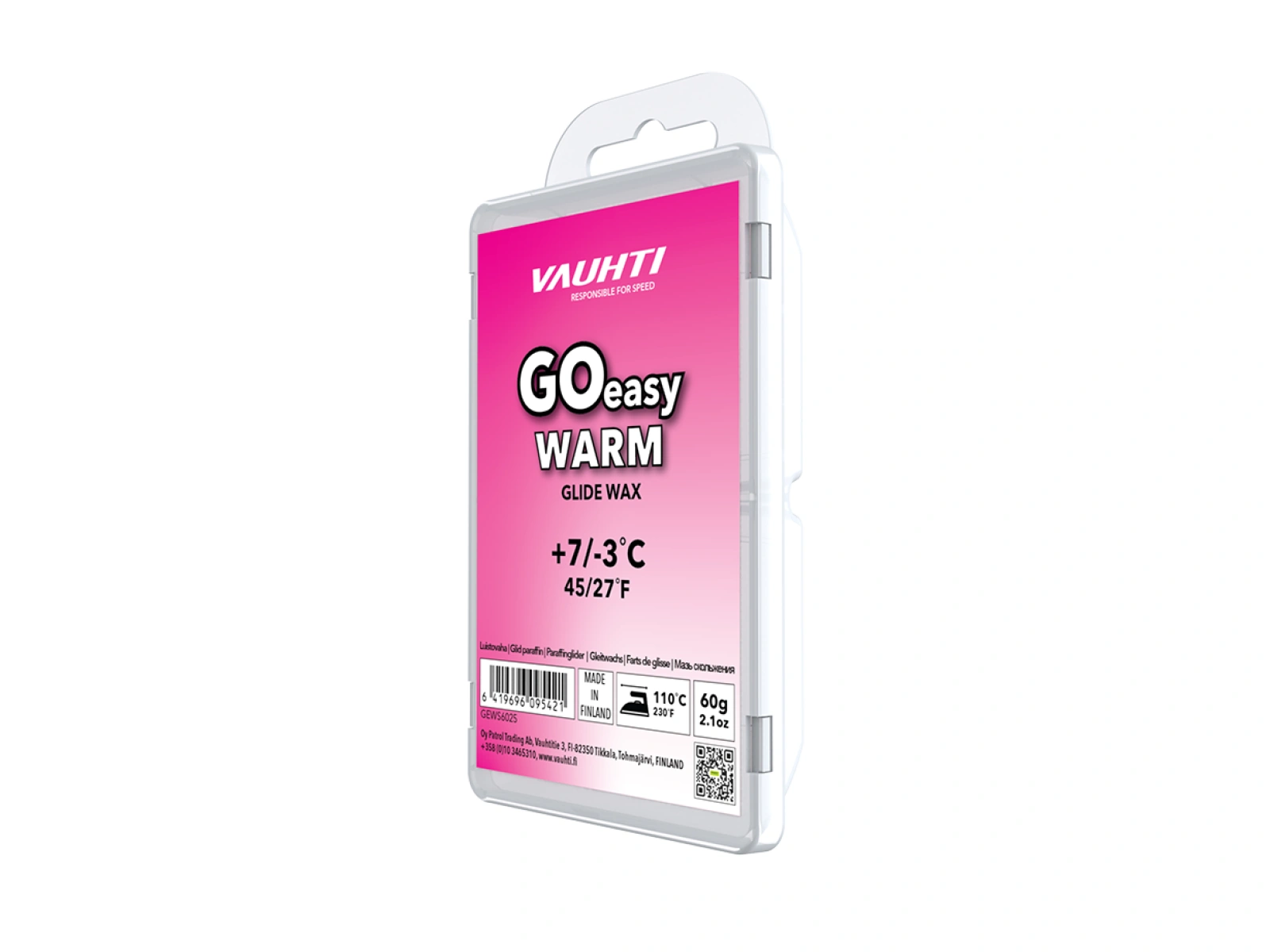 Vauhti GO EASY WARM 60 g (+7/-3)
