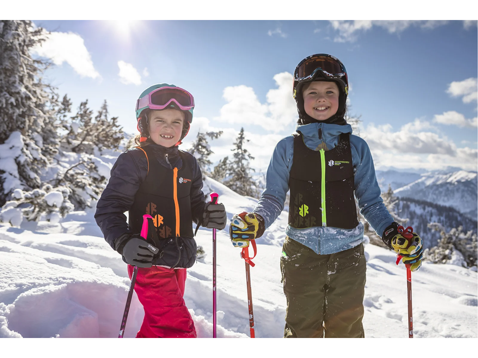 Komperdell Ballistic FlexFit PRO Junior black-neon green 25/26