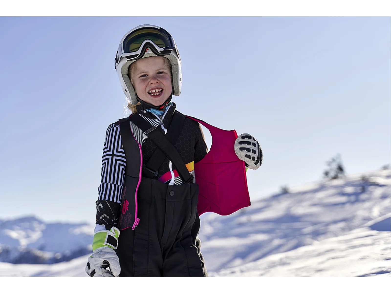 Komperdell Ballistic FlexFit PRO Junior black-neon green 25/26