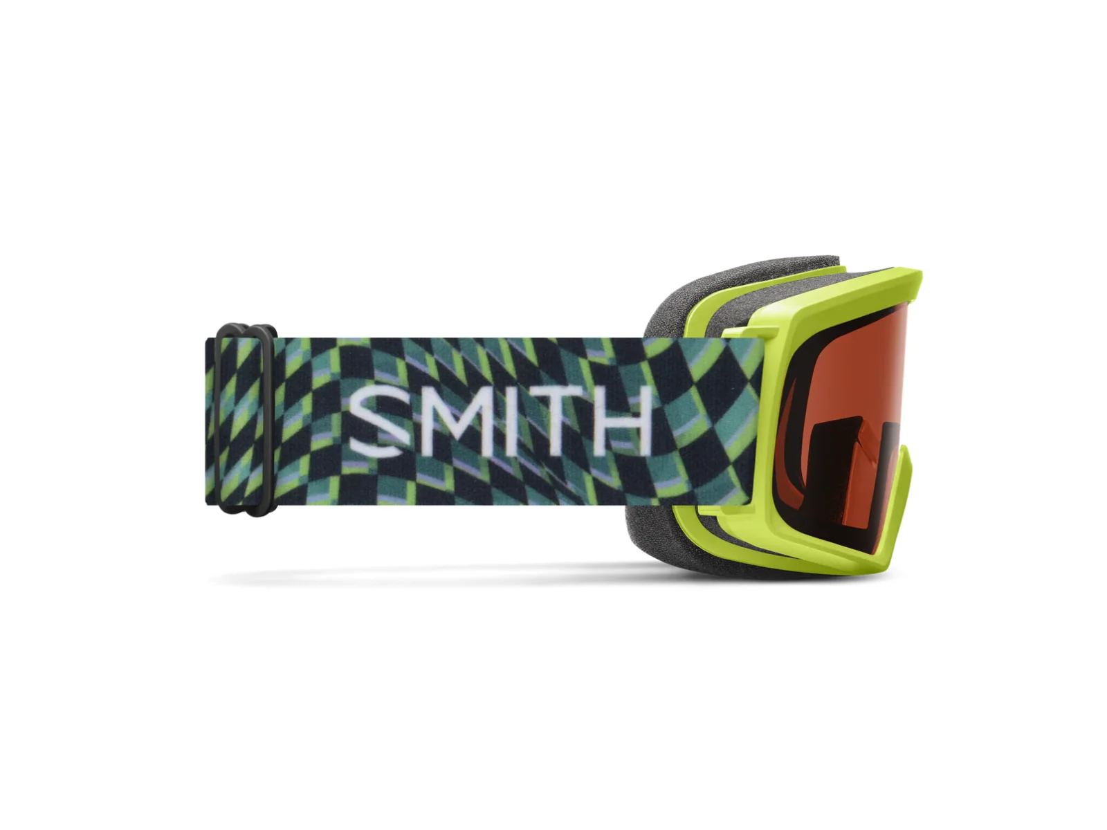 Smith RASCAL electric lime left turn