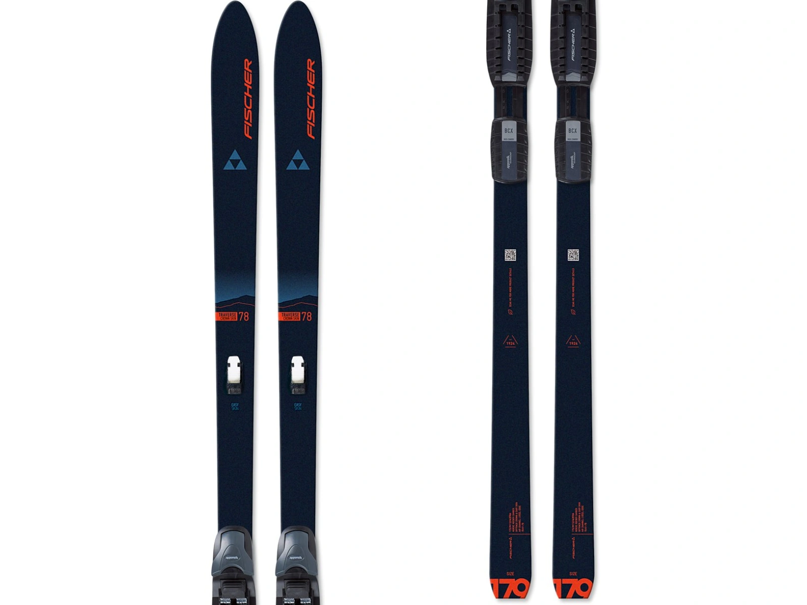 Fischer TRAVERSE 78 CROWN/SKIN XTRALITE 2025/26