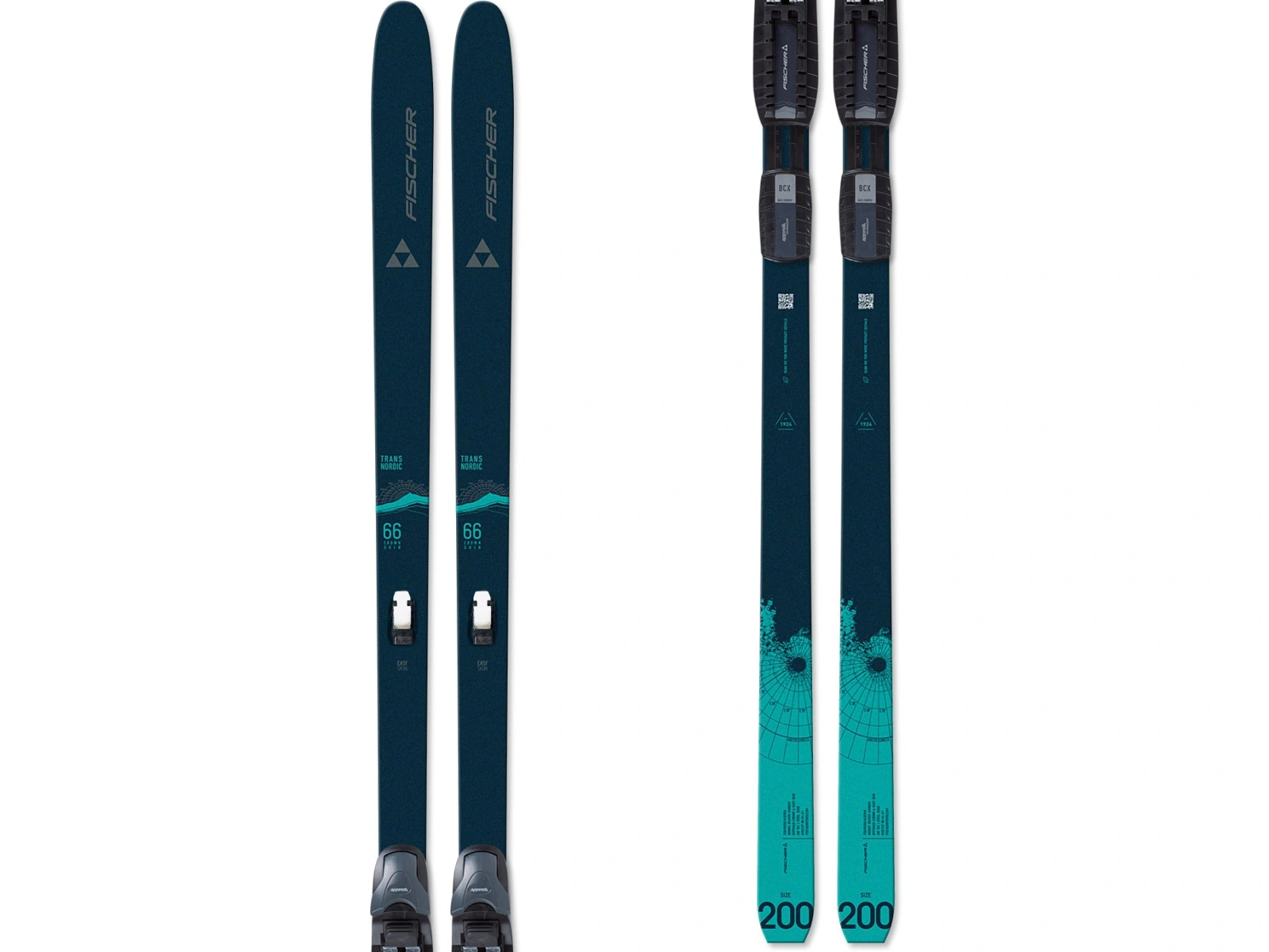 Fischer TRANSNORDIC 66 CROWN/SKIN XTRALITE 2025/26