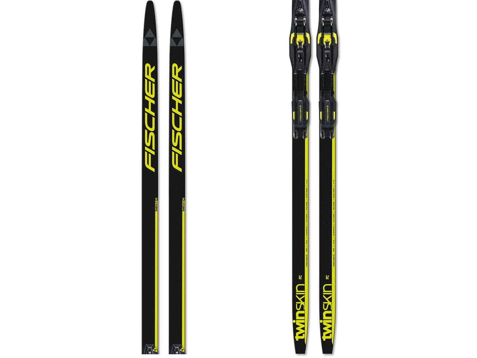 Fischer TWIN SKIN RC MEDIUM + CONTROL STEP 2022/23