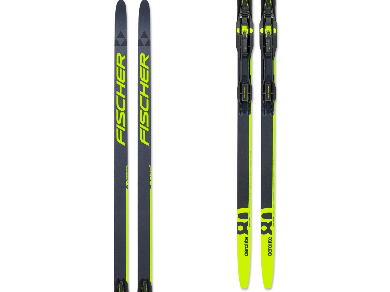 Fischer AEROLITE SKATE 80 + RACE SKATE 2025/26