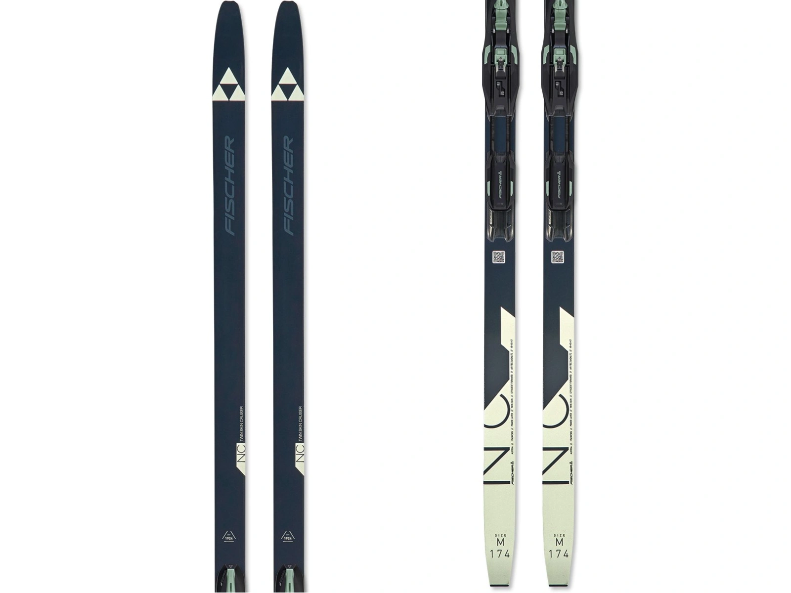 Fischer TWIN SKIN CRUISER EF + CONTROL STEP 2025/26