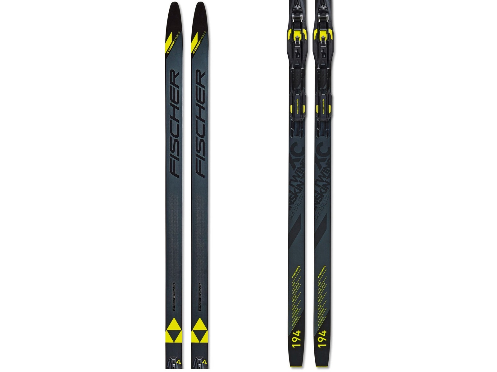 Fischer TWIN SKIN SUPERLITE STIFF EF + CONT STEP 2023/24